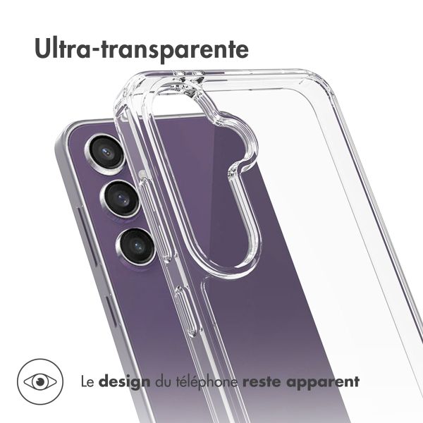 Accezz Coque Xtreme Impact Samsung Galaxy S24 FE - Transparent