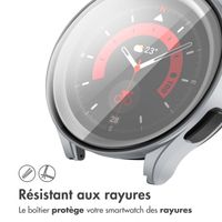 imoshion Coque rigide à couverture complète Samsung Galaxy Watch 4 - 40 mm - Argent