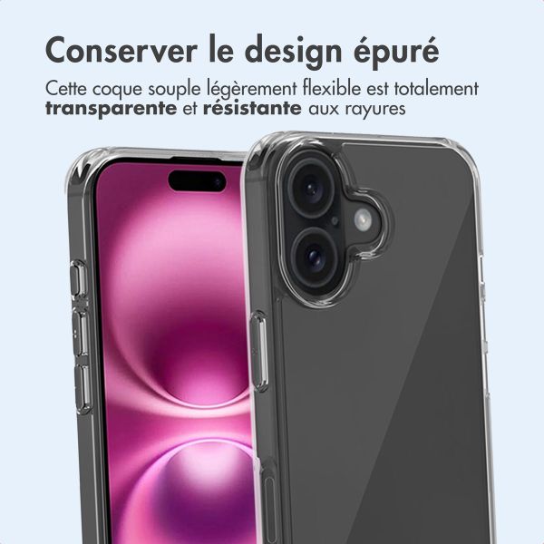 imoshion Protective Backcover Apple iPhone 16 Plus - Transparent