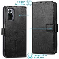 imoshion Étui de télephone portefeuille Xiaomi Redmi Note 10 Pro - Noir