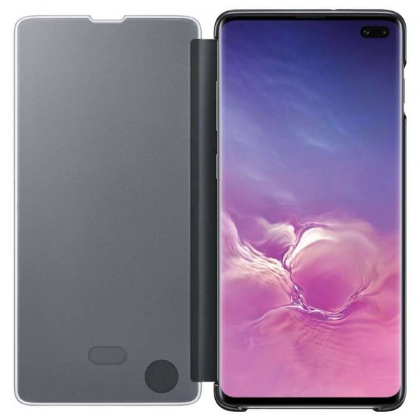 Samsung Original étui de téléphone portefeuille Clear View Galaxy S10 Plus