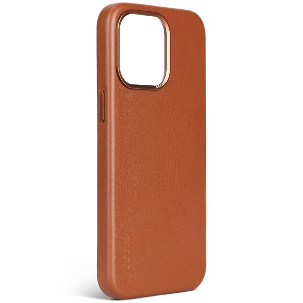 Decoded Coque en cuir MagSafe iPhone 15 Pro Max - Tan