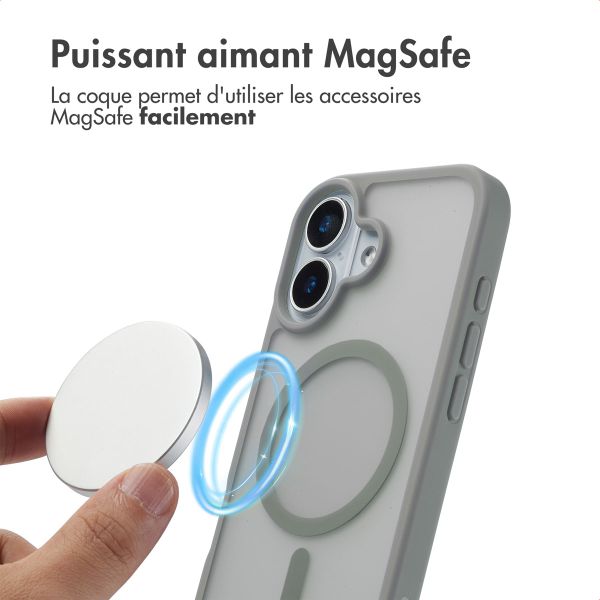 imoshion Coque Color Guard avec MagSafe Apple iPhone 17 - Gris