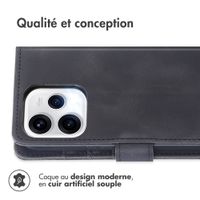 imoshion Etui de télephone portefeuille avec cordon Oppo Reno15 (5G) - Noir