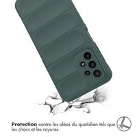 imoshion Coque arrière EasyGrip Samsung Galaxy A23 (5G) - Vert foncé