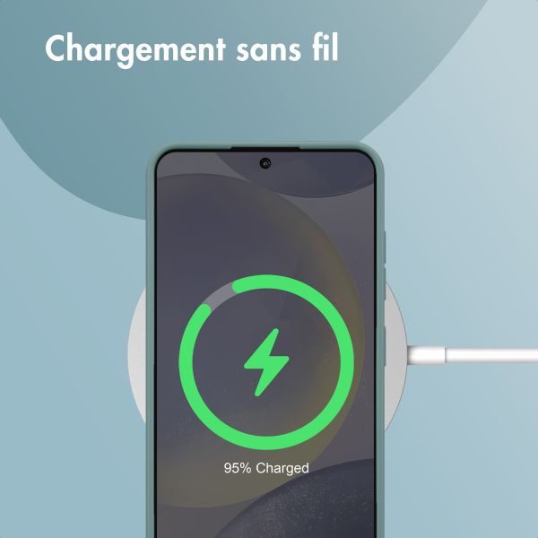 imoshion Coque Couleur Samsung Galaxy S24 - Pine Green