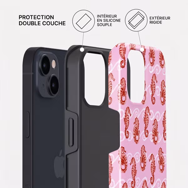 Burga Coque Tough MagSafe Apple iPhone 15 - Coral Reef