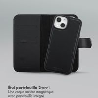 Selencia Étui portefeuille amovible Olyn avec MagSafe Apple iPhone 14 / 13 - Noir
