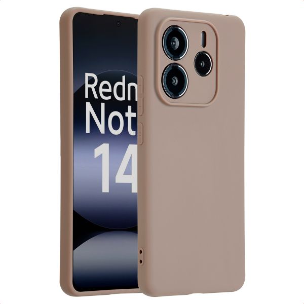imoshion Coque Couleur Xiaomi Redmi Note 14 (5G) - Marron