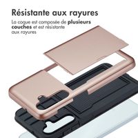 imoshion Coque arrière avec porte-cartes Samsung Galaxy A16 - Rose Doré