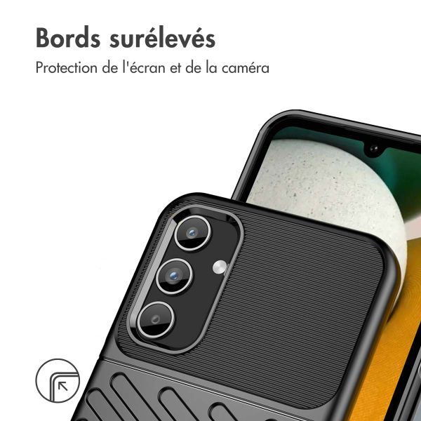 imoshion Coque arrière Thunder Samsung Galaxy A15 (5G/4G) - Noir