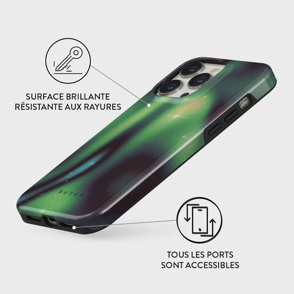 Burga Coque arrière Tough iPhone 15 Pro Max - Aurora