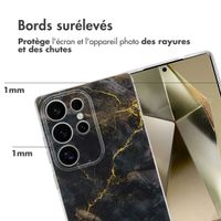 imoshion Coque Design Samsung Galaxy S25 Ultra - Black Marble