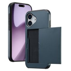 imoshion Coque arrière avec porte-cartes Apple iPhone 17 - Bleu foncé