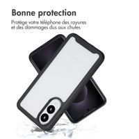 imoshion Coque 360° Full Protective Samsung Galaxy S25 Edge - Noir