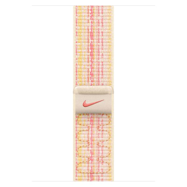 Apple Nike Sport Loop bracelet Apple Watch Series 1 á 10 / SE / Ultra (2) (44/45/46/49 mm) - Starlight/Pink