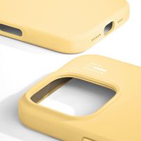 iDeal of Sweden Coque Silicone Apple iPhone 16 Pro Max - Soft Lemon
