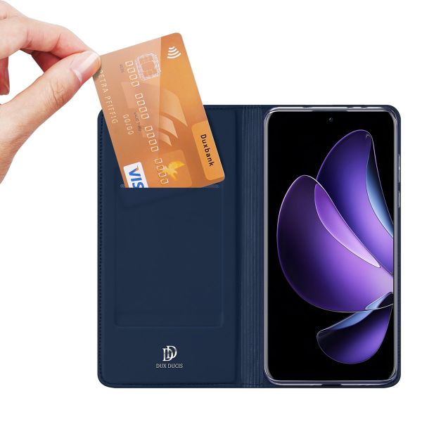 Dux Ducis Étui de téléphone Slim Oppo Reno 13 Pro - Bleu foncé