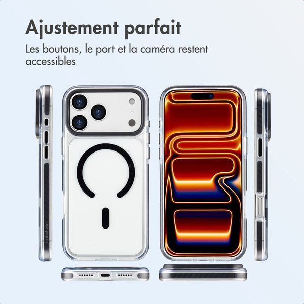 imoshion Coque Combat MagSafe Apple iPhone 17 Pro Max - Noir