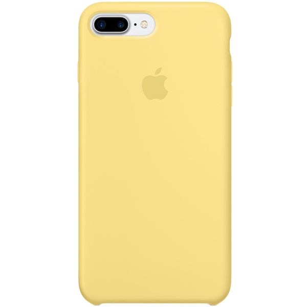 Apple Coque en silicone Apple iPhone 8 Plus / 7 Plus - Pollen