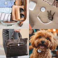 imoshion Wireless Tag - Tracker Bluetooth pour Android - 2 pack - Blanc