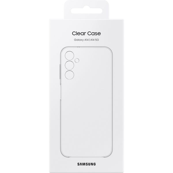 Samsung Original Coque Silicone Clear Samsung Galaxy A14 (5G/4G) - Transparent