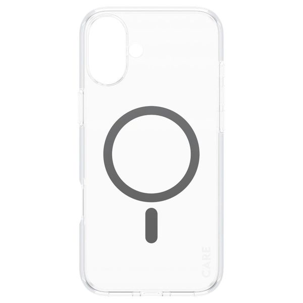 CARE by PanzerGlass Coque Urban Combat MagSafe iPhone 16 Plus - Transparent / Noir