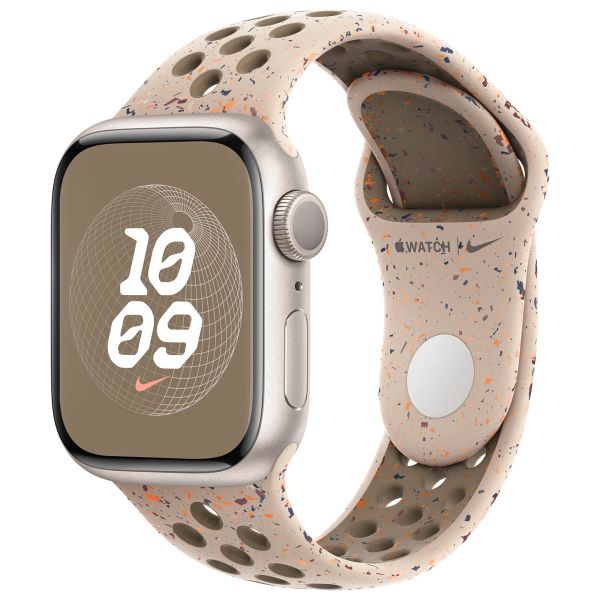 Apple Nike Sport Band Apple Watch Series 1 á 9 / SE (38/40/41 mm) | Series 10 (42 mm) - Taille S/M - Desert Stone