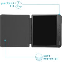 imoshion ﻿Design Slim Hard Sleepcover avec support Kobo Libra H2O - Blossom