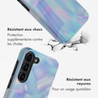 Selencia Coque arrière Vivid Samsung Galaxy S23 - Holographic Blue Dream