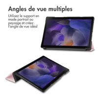 imoshion Coque tablette Trifold Samsung Galaxy Tab A8 - Beige