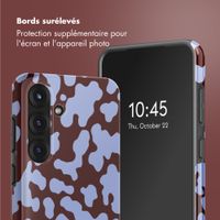 Selencia Coque arrière Vivid avec MagSafe Samsung Galaxy S25 - Moo'd Lavender Glow