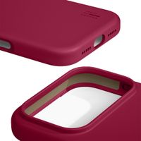 iDeal of Sweden Coque en silicone avec MagSafe Apple iPhone 17 Pro Max - Cranberry