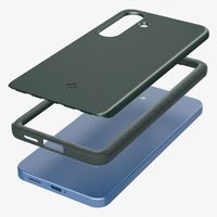 Spigen Coque Thin Fit avec MagSafe Samsung Galaxy S25 - Abyss Green