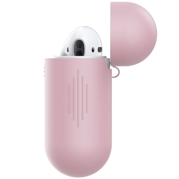 KeyBudz Coque Elevate Protective Silicone Apple AirPods 1 / 2 - Blush Pink