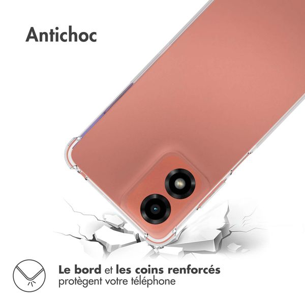 imoshion Coque antichoc Motorola Moto G24 / G04 - Transparent