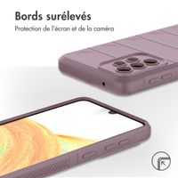 imoshion Coque arrière EasyGrip Samsung Galaxy A33 - Violet