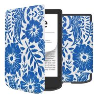 imoshion Design Slim Hard Case Sleepcover Pocketbook Verse / Verse Pro / Verse Pro Color / Vivlio Light / Light HD - Flower Tile