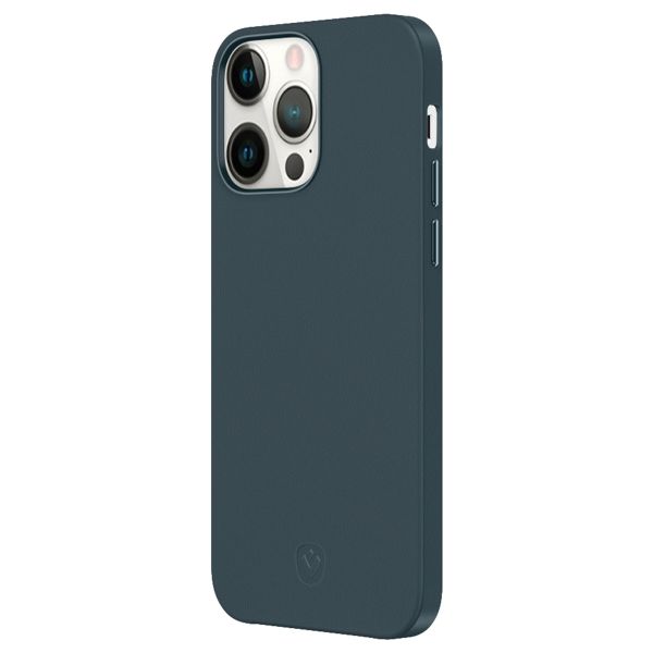 Valenta Coque en cuir Luxe iPhone 13 Pro Max - Bleu