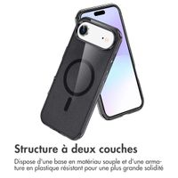 imoshion Coque Pailletée avec MagSafe Apple iPhone Air - Noir