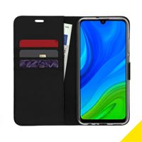 Accezz Étui de télephone Wallet Huawei P Smart (2020) - Noir