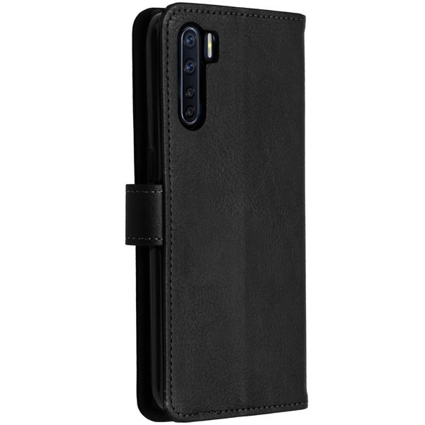imoshion Étui de télephone portefeuille de luxe Oppo Reno3 / A91 - Noir