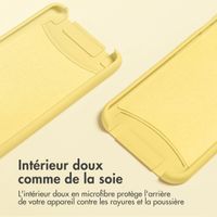 imoshion Coque de couleur avec cordon amovible Samsung Galaxy S20 - Jaune