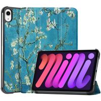 imoshion Coque tablette Design Trifold iPad Mini 7 (2024) / iPad Mini 6 (2021) - Green Plant