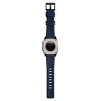 Nomad Bracelet robuste FKM Apple Watch Series 1 t/m 11 / SE / Ultra (44/45/46/49 mm) - Zwart / Blauw