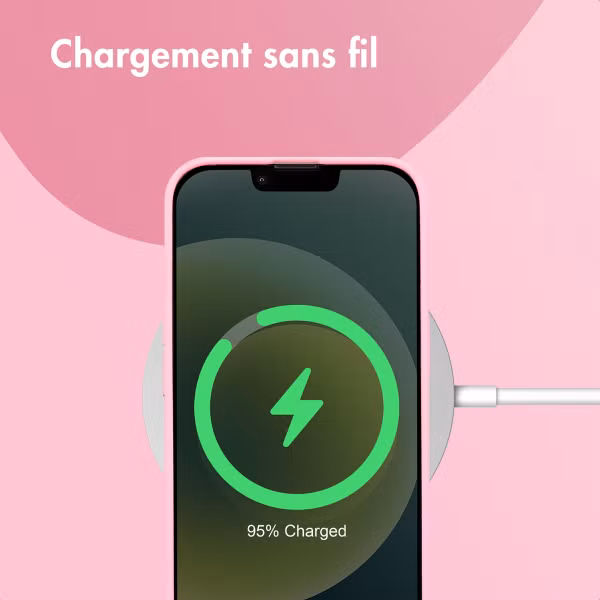 imoshion Coque Couleur Apple iPhone 16e - Bubblegum Pink