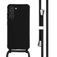 imoshion Coque en silicone avec cordon Samsung Galaxy S23 - Noir