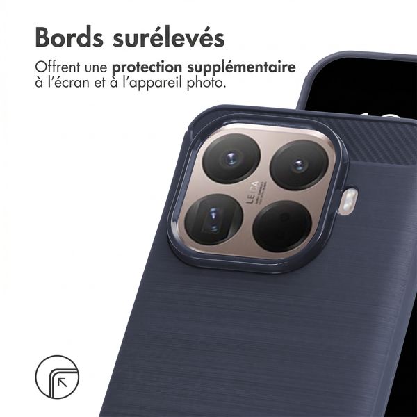 imoshion Coque Brushed Xiaomi 15T Pro - Bleu foncé