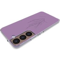 imoshion Coque Design Samsung Galaxy S22 - Floral Purple