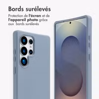 imoshion Coque arrière Color avec cordon amovible et MagSafe Samsung Galaxy S25 Ultra - Ash Blue